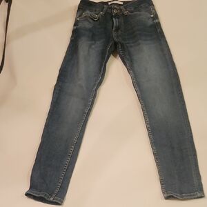 Zara Dark Blue Denim Jeans